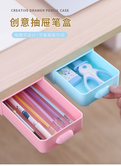 A drawer storage box