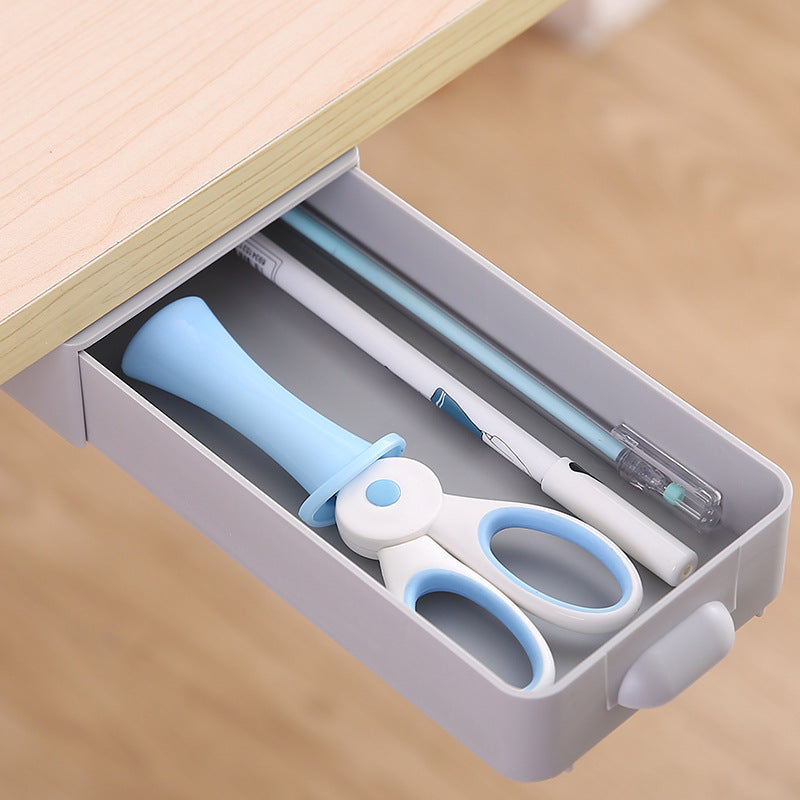 A drawer storage box
