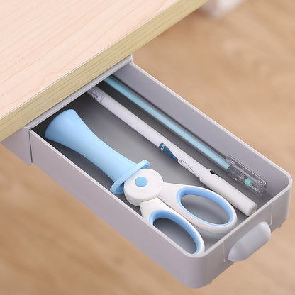 A drawer storage box
