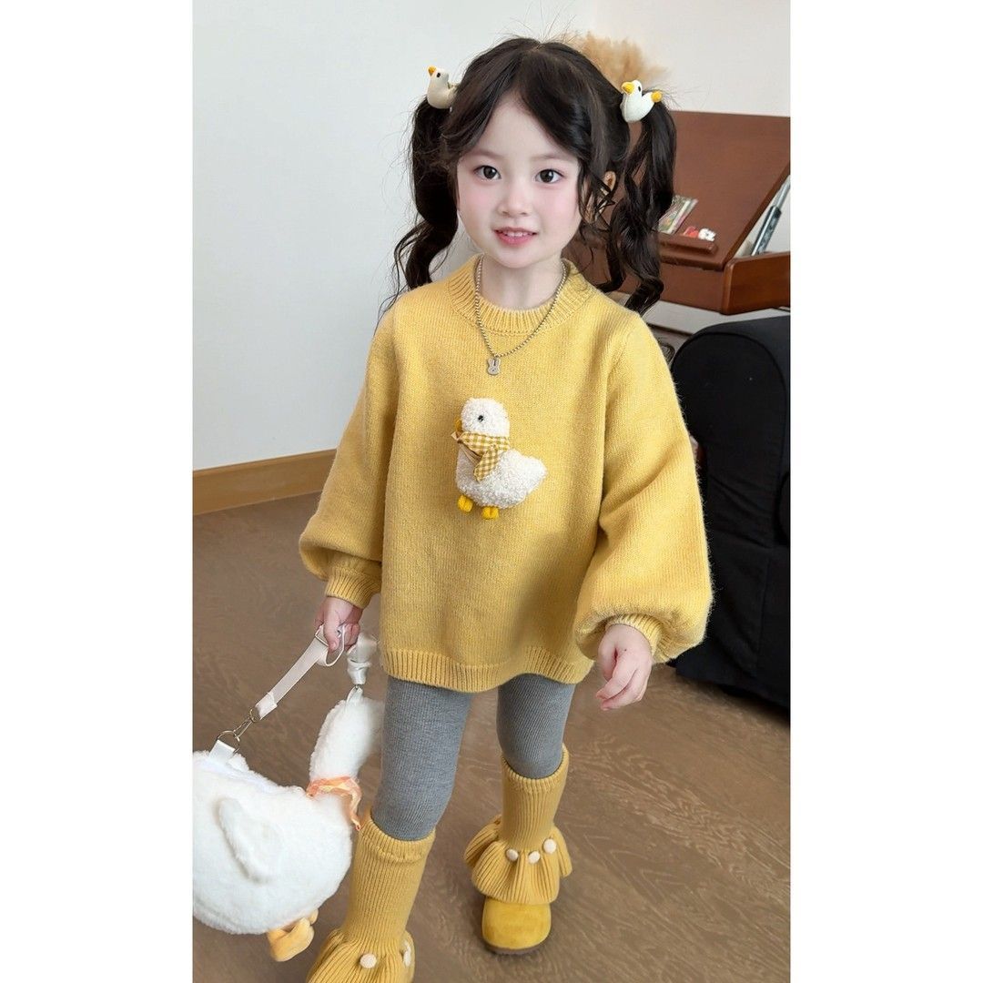 P children's knitting set