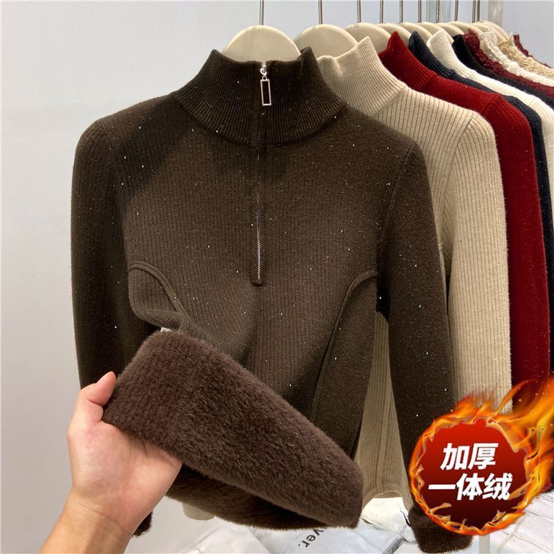 P Knitted sweater thermal top