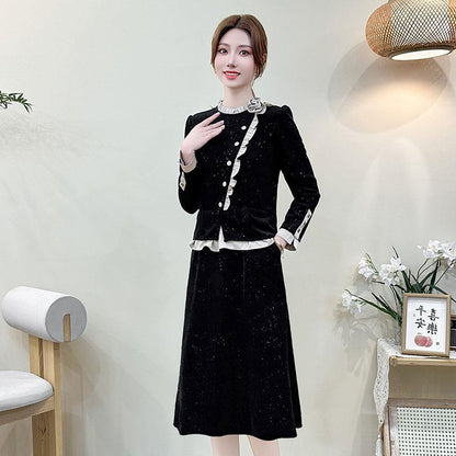 P autumn and winter dress