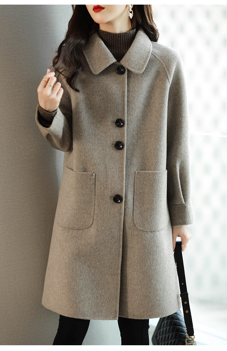 Autumn and Winter Wool Coat