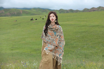 Autumn and Winter Scarf Shawl