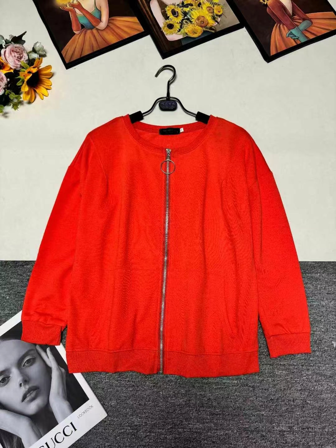 B2-m24 Cotton sweater  women's short jacket . - Mixbatch