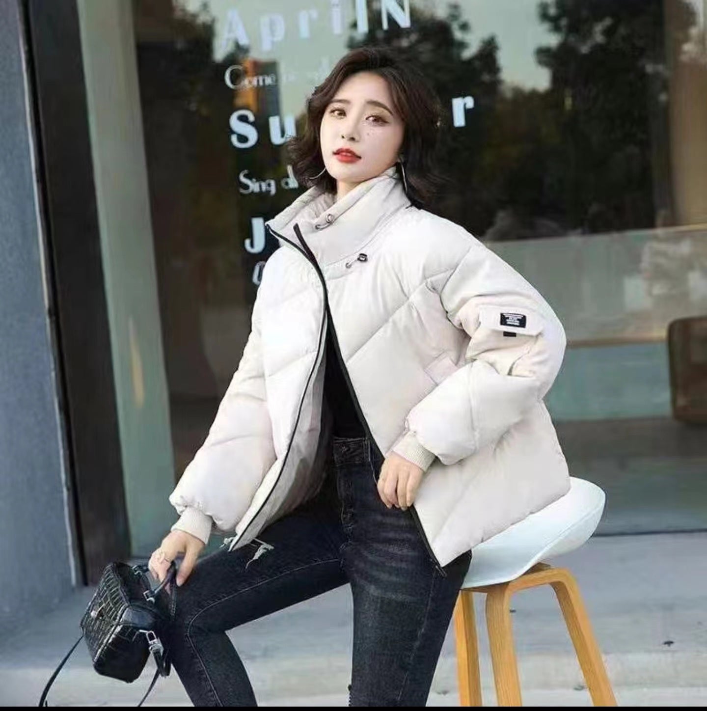 XJ-003 2024 winter cotton clothes small thickened women - Mixbatch