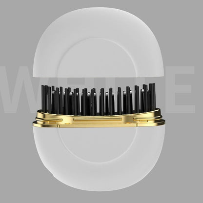 A Mini Hair Straightening Comb Wireless New Rechargeable Hair Straightener Portable Hair Care Home Styling Comb without Damaging Hair