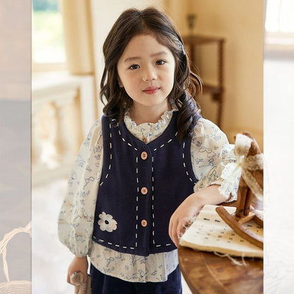 P children's long-sleeved set