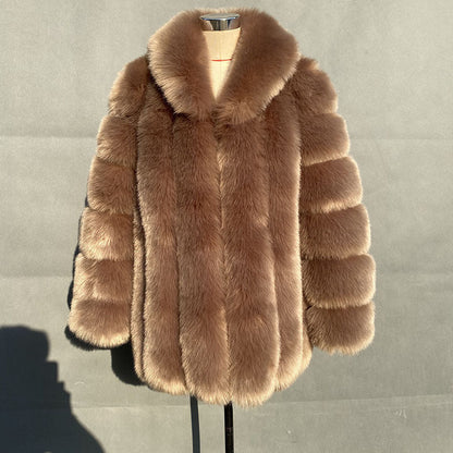 A fur coat