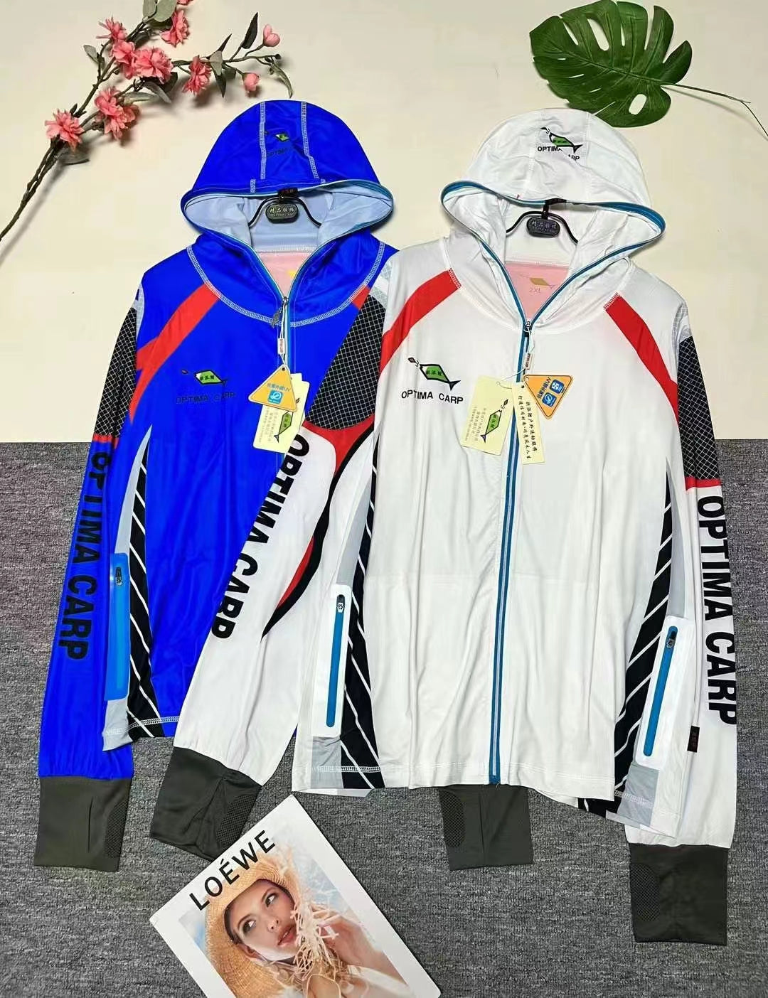 B2-m6 Summer sunscreen clothing men's new thin breathable sunscreen clothing outdoor fishing jacket trendy sunshade and UV protection - Mixbatch