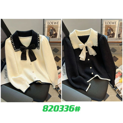 Bow Pearl Sweater