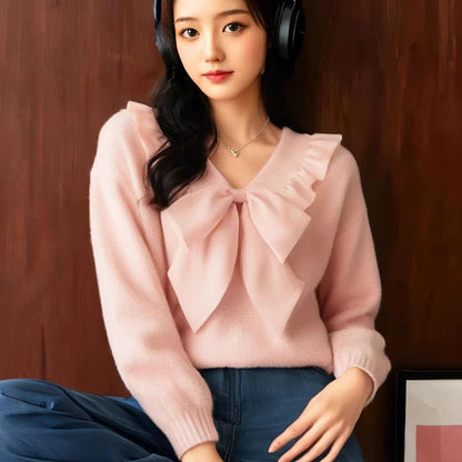 P bow sweater