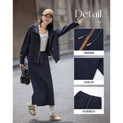 Two-piece Sweatshirt Set