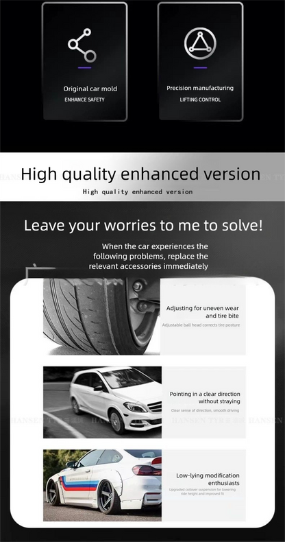 The camber angle rear control arm is suitable for Nissan370Z Rear Tie Rod Modification Reinforcement