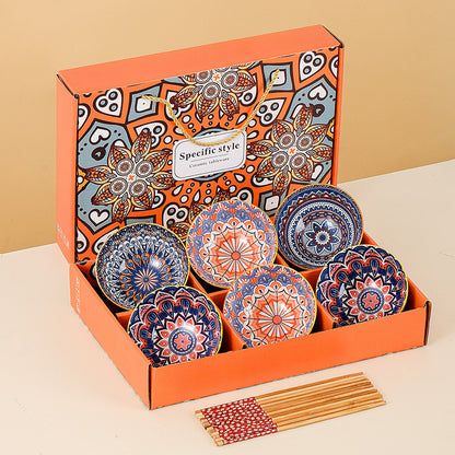 Ceramic Bowl Set Gift Box