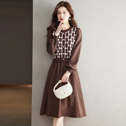 P autumn and winter dress