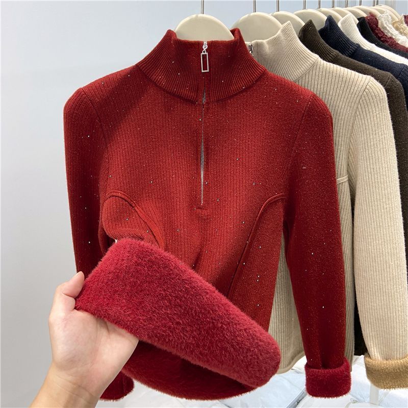 P Knitted sweater thermal top