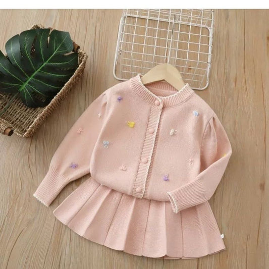 P girls sweater set