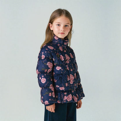 P cotton-padded clothes thickened warm middle-aged children's cotton-padded clothes girls' student jackets cotton-padded jackets