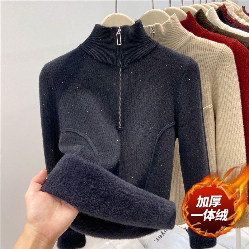 P Knitted sweater thermal top