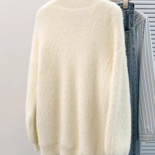 V Collared Sweater Knitwear