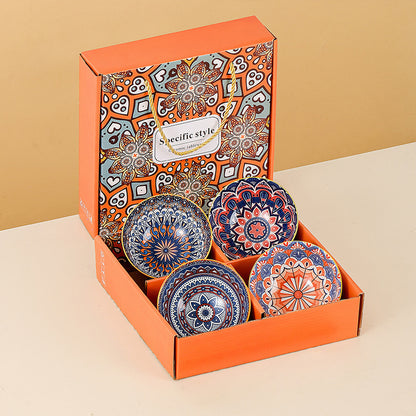 Ceramic Bowl Set Gift Box