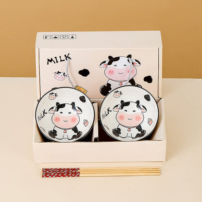 Ceramic Bowl Set Gift Box
