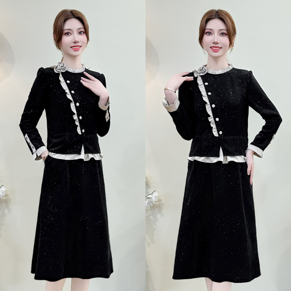 P autumn and winter dress