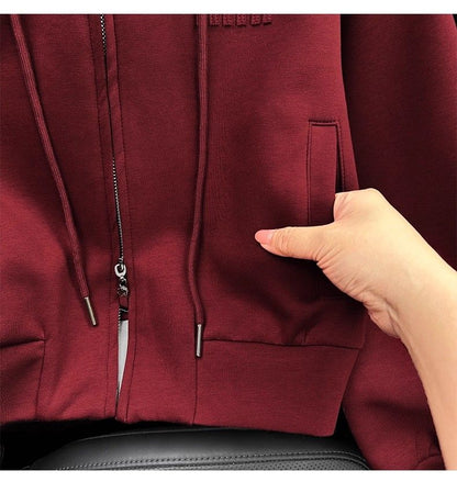 P sweater skirt two-piece set