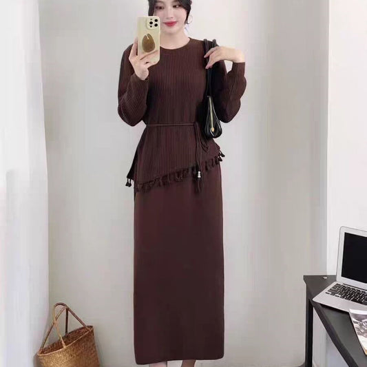 Knitted Two-Piece Set