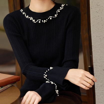 Round Neck Knitted Top