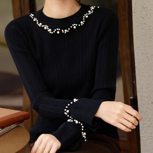 Round Neck Knitted Top