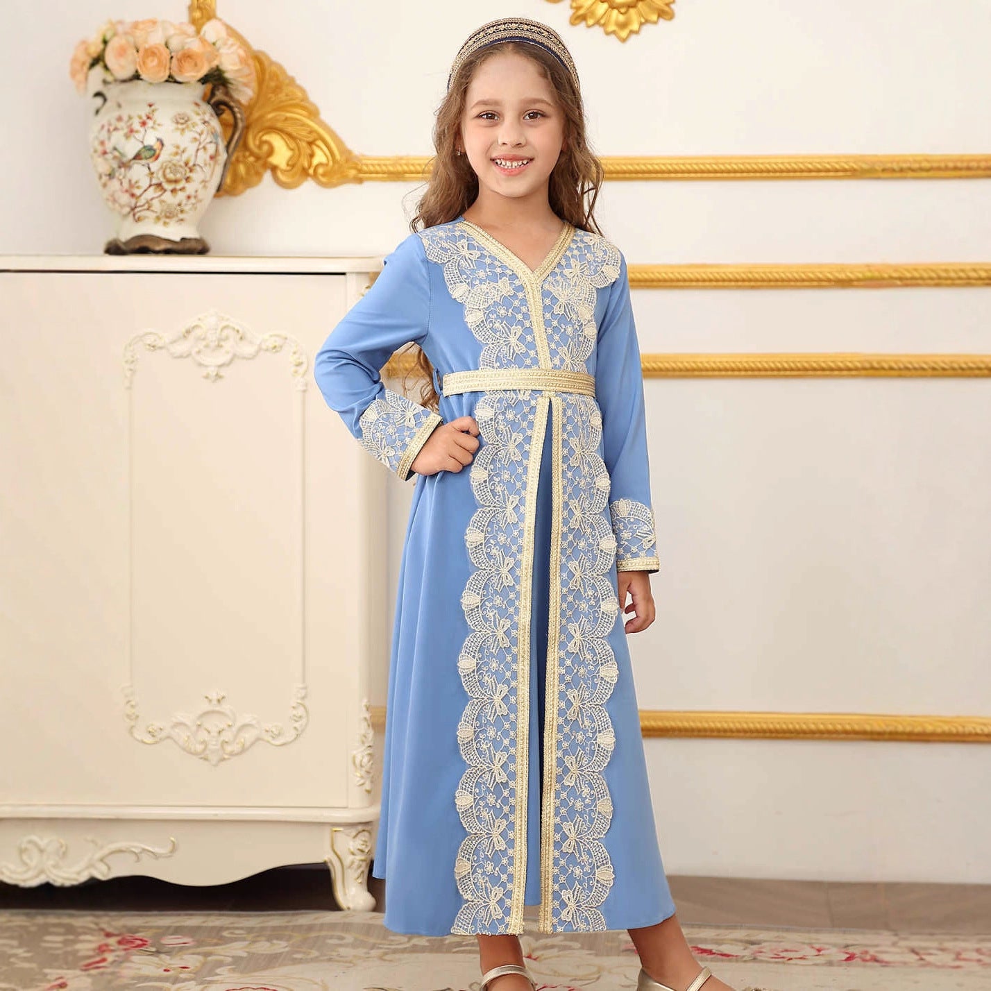 Children's Long Robe Dress