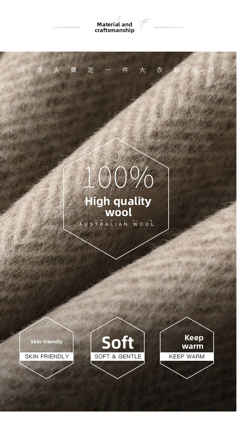 Autumn and Winter Wool Coat