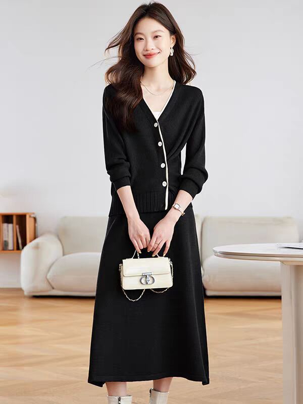 Knitted Two-Piece Set