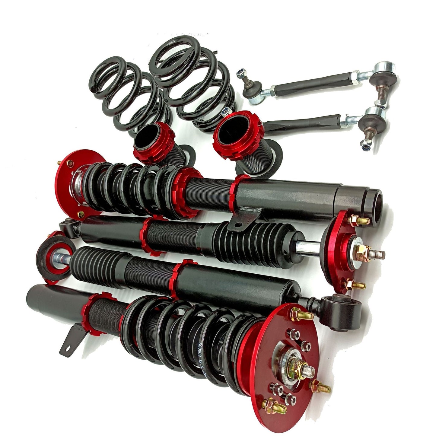 Car modified shock absorber suitable for BMW E46 Red