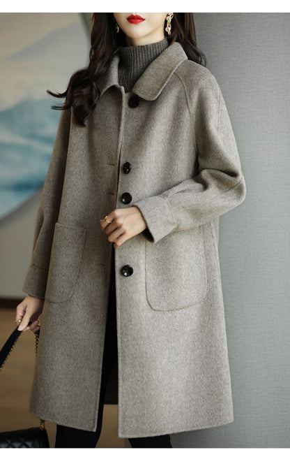 Autumn and Winter Wool Coat
