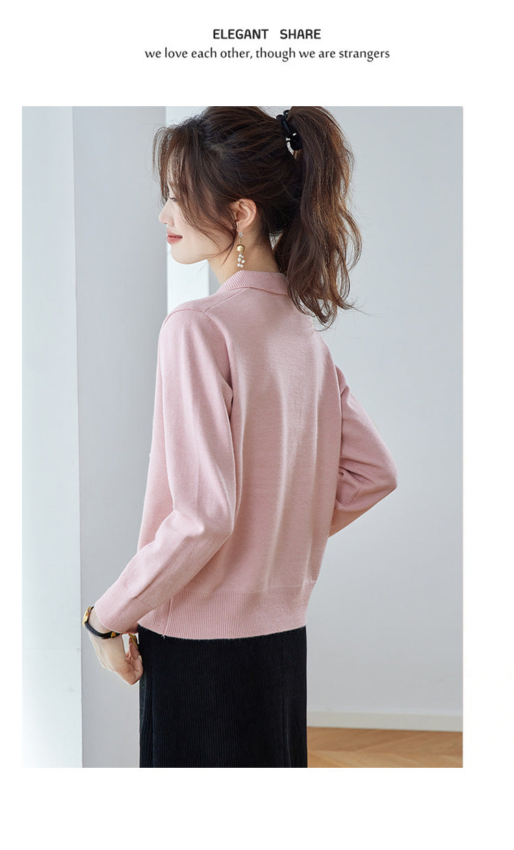 Long Sleeve Knitted Top