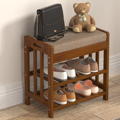 P shoe changing stool shoe cabinet