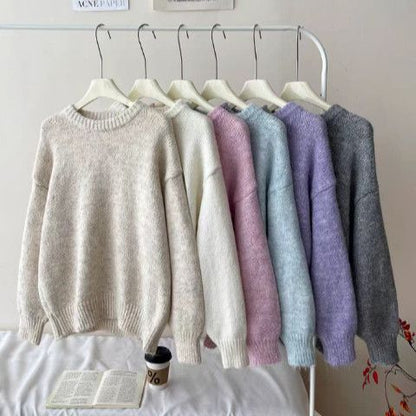 P knitted top sweater
