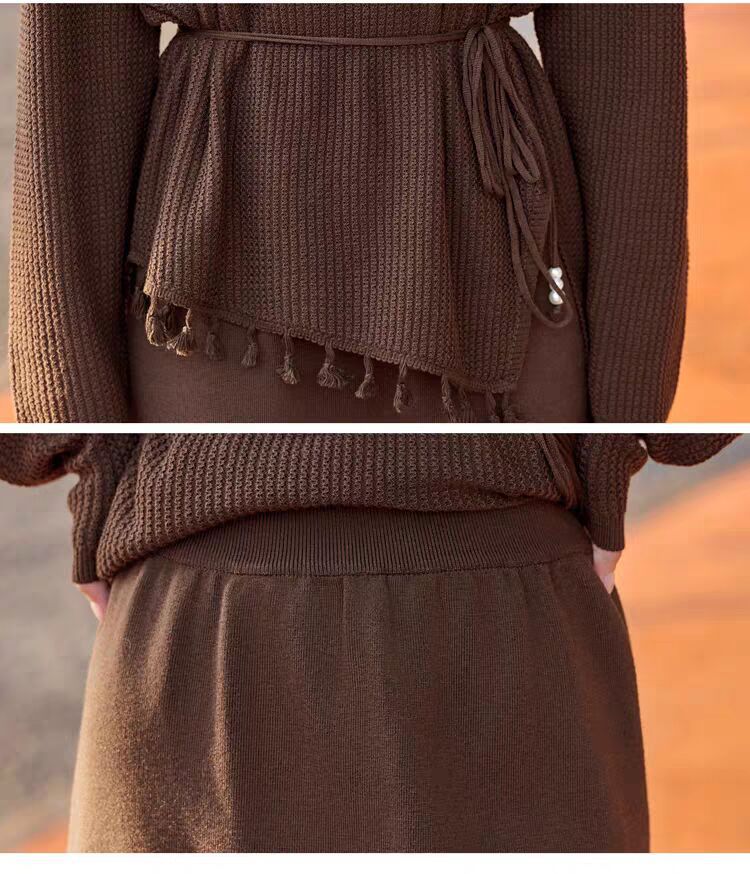 Knitted Two-Piece Set