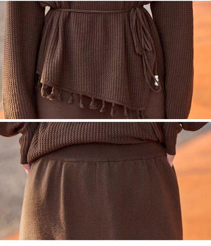 Knitted Two-Piece Set