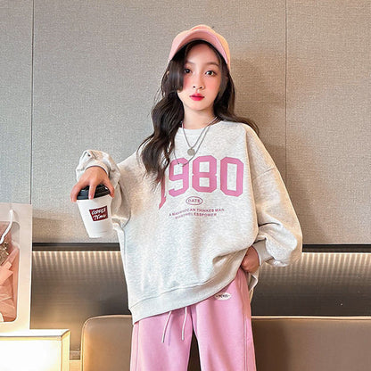 B2-m28 Girls spring and autumn cotton top - Mixbatch