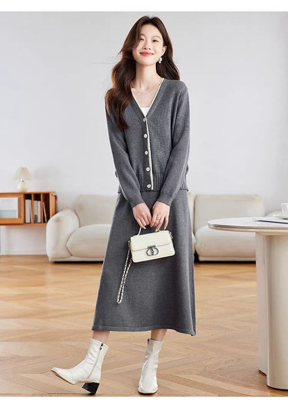 Knitted Two-Piece Set