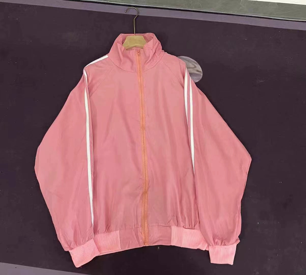 B2-m16 Spring and summer new three-bar coat women's Korean version thin jacket - Mixbatch