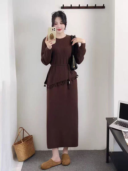 Knitted Two-Piece Set