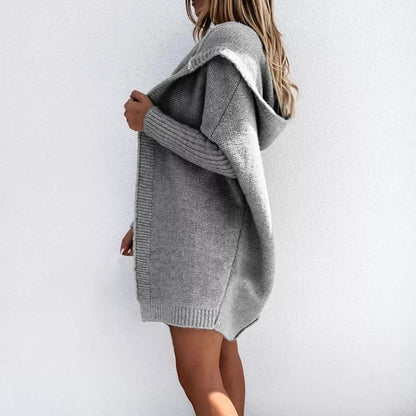 P sweater loose coat