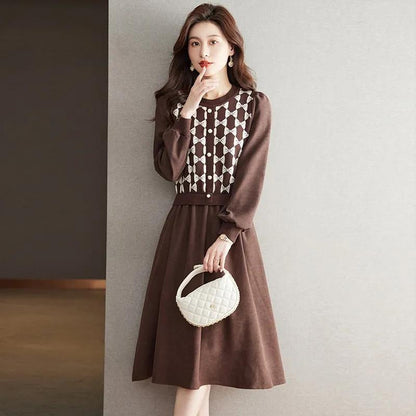 P autumn and winter dress