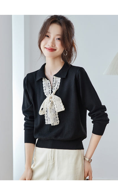 Long Sleeve Knitted Top