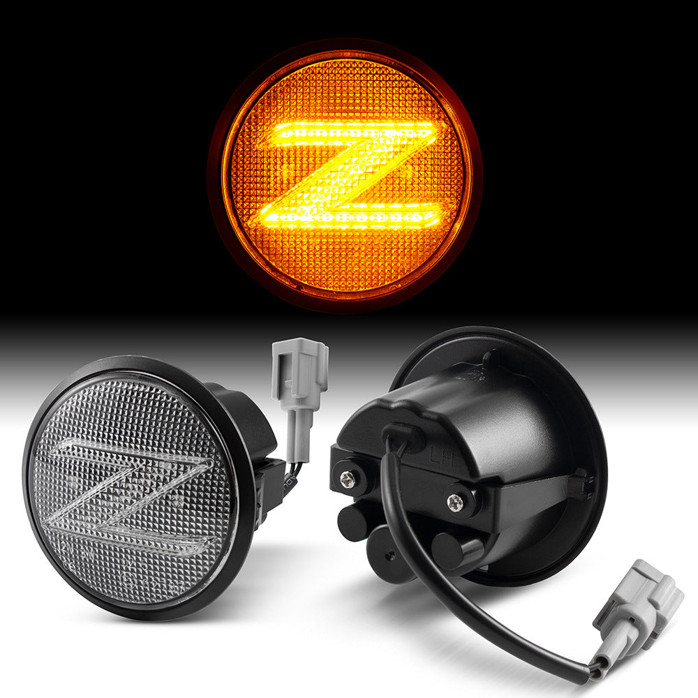 Suitable for Nissan car fender edge lights Nissan 370Z 09-15 LED Turn Signal